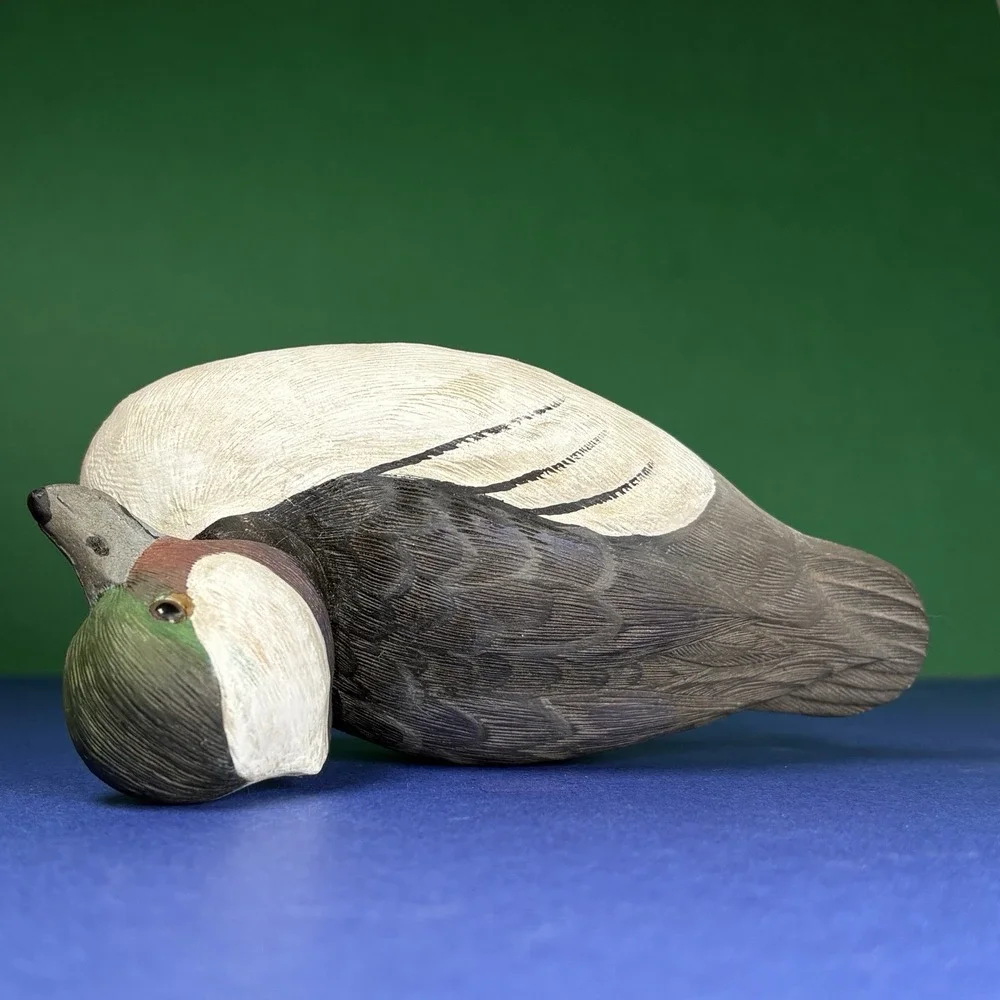 1988‎ Bufflehead Drake Hand Painted Duck Signed By G. Beasley